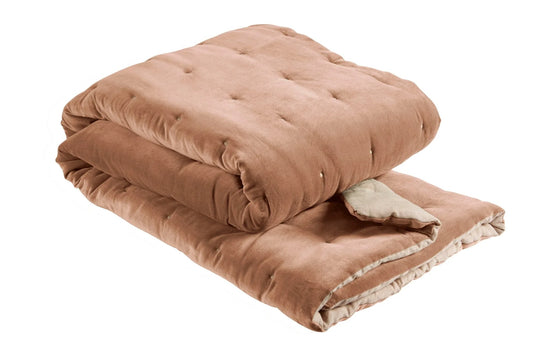 JAIPUR THROW 140 X 200CM TERRACOTTA