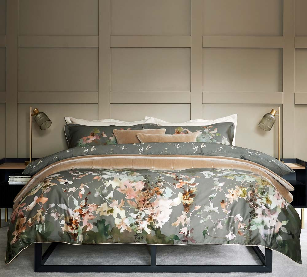 CHRISTY BOTANICAL DUVET SET FOREST