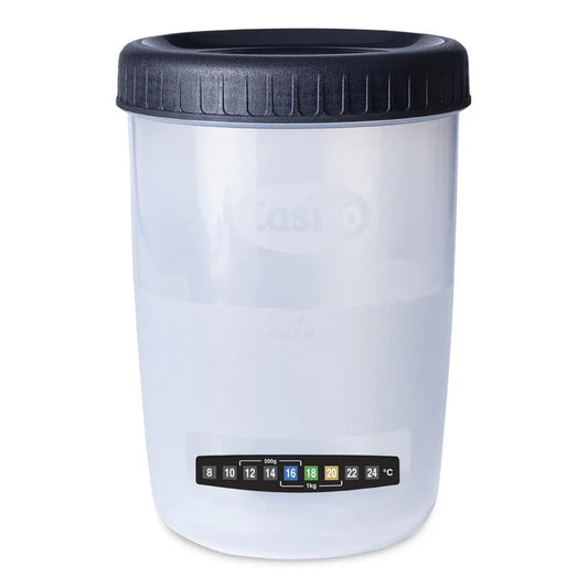 1KG JARS AND LUNCHTAKERS BLACK LID