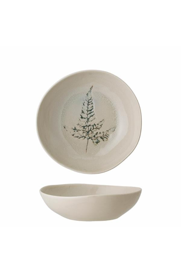BEA PLATE DEEP, NATURE, STONEWARE