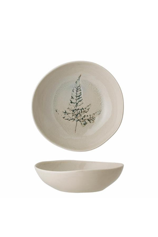 BEA PLATE DEEP, NATURE, STONEWARE