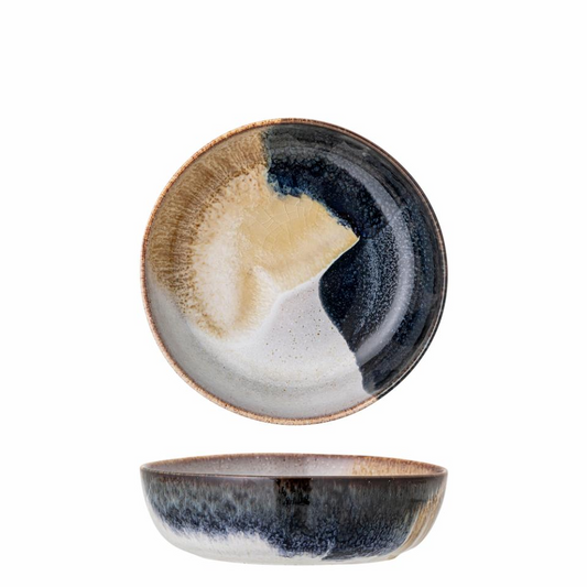 JULES BOWL GREY STONEWARE