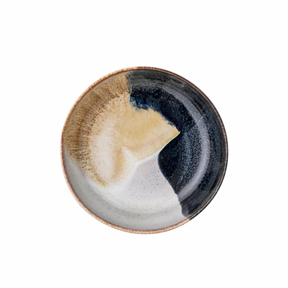 JULES BOWL GREY STONEWARE