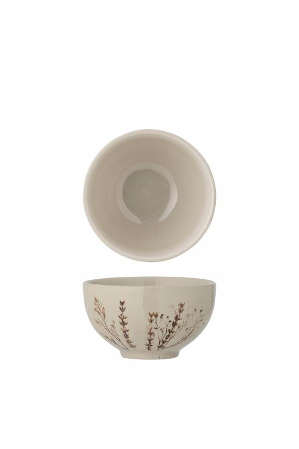 BEA BOWL, NATURE, STONEWARE