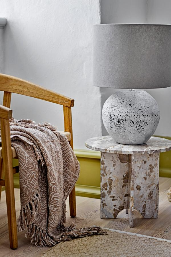 BLOOMINGVILLE BRESSO THROW BROWN MIX