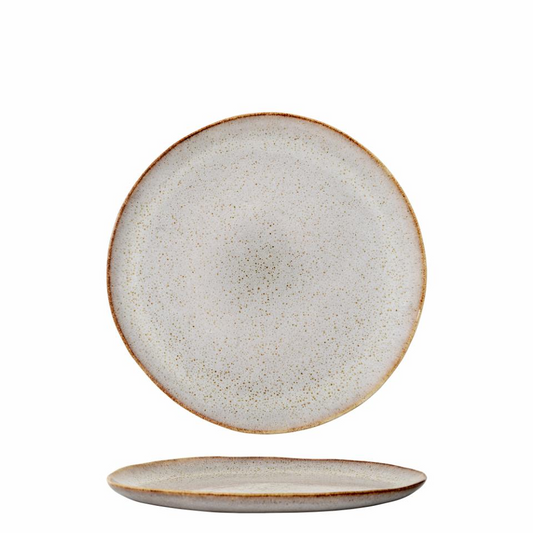 SANDRINE PLATE NATURE STONEWARE