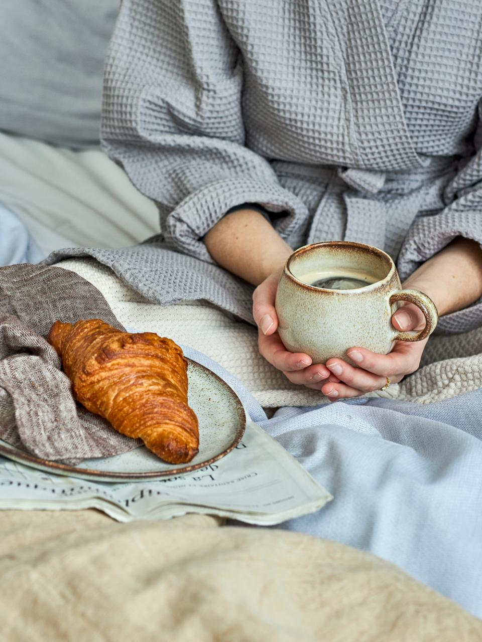 SANDRINE PLATE NATURE STONEWARE