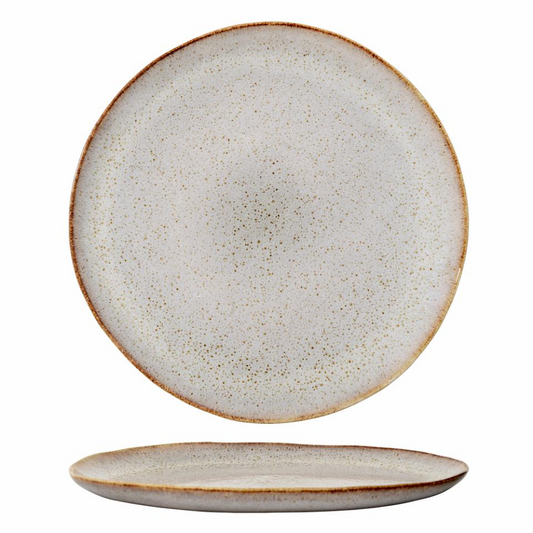 SANDRINE PLATE NATURE STONEWARE