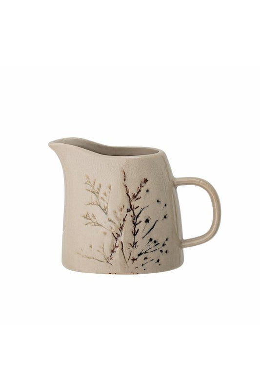 BEA MILK JUG, NATURE, STONEWARE