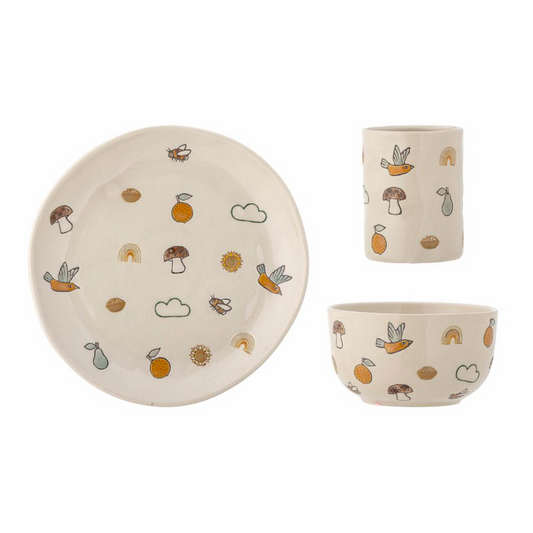 AGNES TABLEWARE SETWHITE STONEWARE