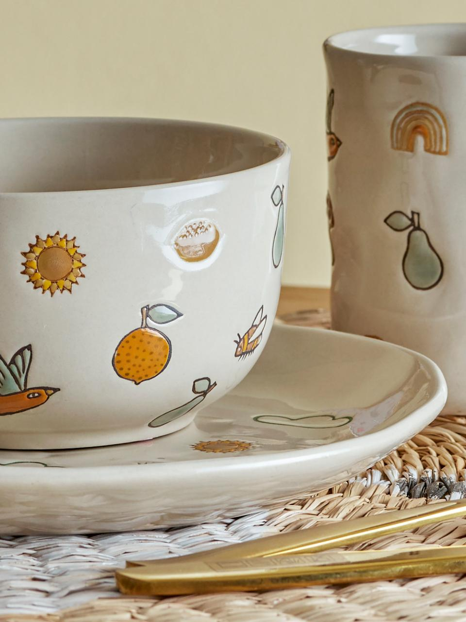 AGNES TABLEWARE SETWHITE STONEWARE