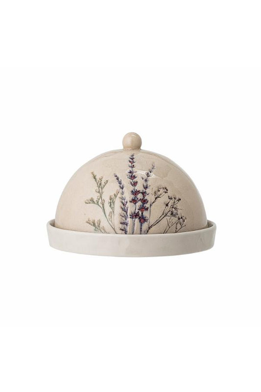BEA BUTTER BOX, NATURE, STONEWARE