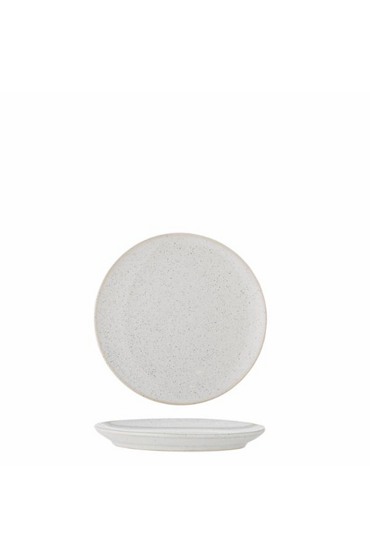 BLOOMINGVILLE ADDISON SMALL WHITE PLATE