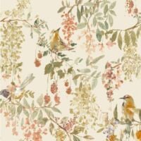 BLACKBERRY TRAIL CREAM WALLPAPER