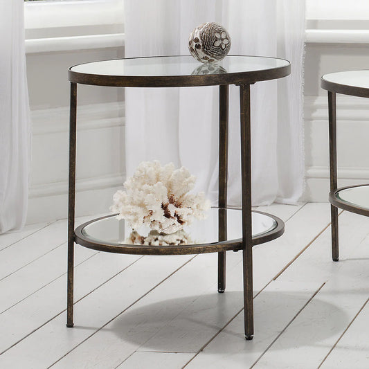 HUDSON BRONZE SIDE TABLE