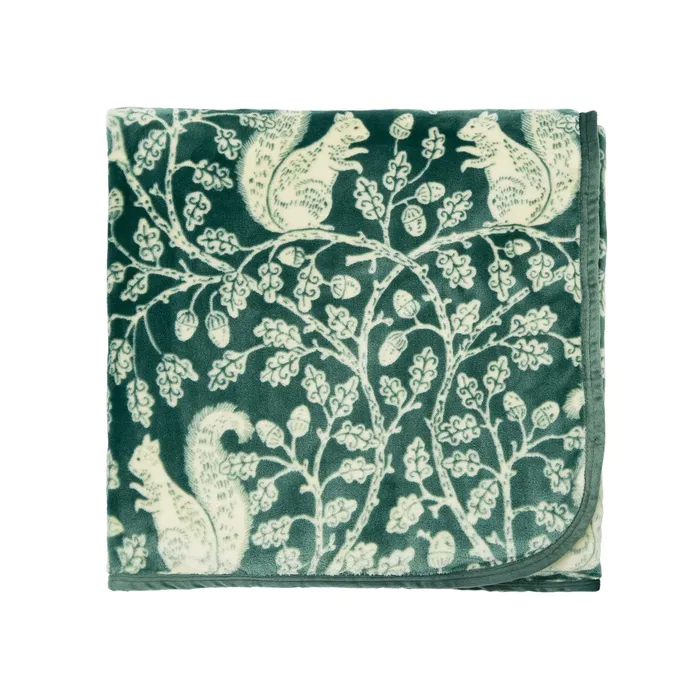 HELENA SPRINGFIELD HARVEST MOON SQUIRREL FLEECE-GREEN