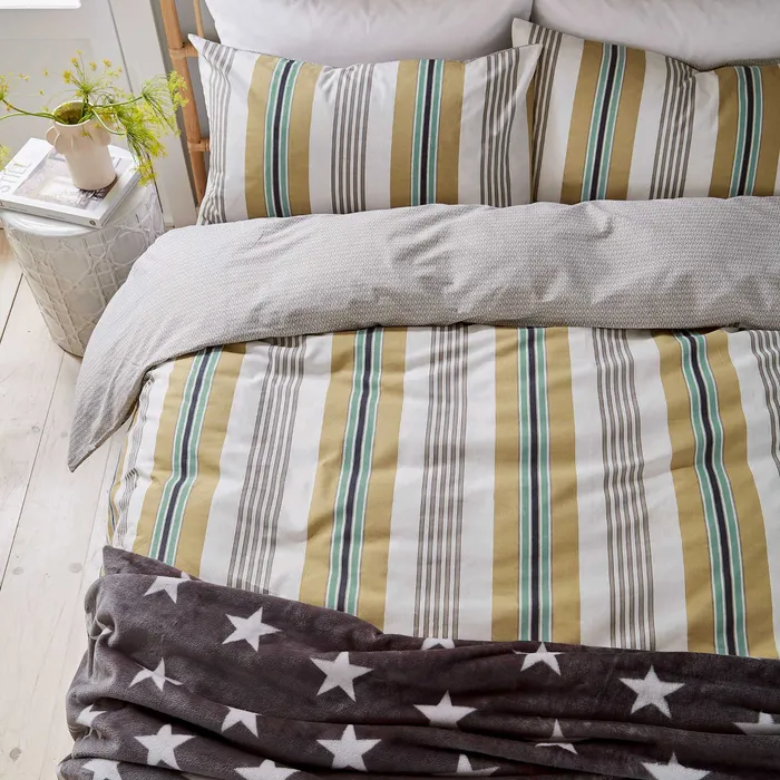 HELENA SPRINGFIELD HUNTINGTON STRIPE AMBER