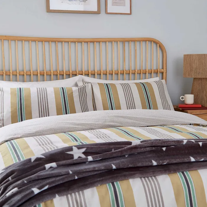 HELENA SPRINGFIELD HUNTINGTON STRIPE AMBER