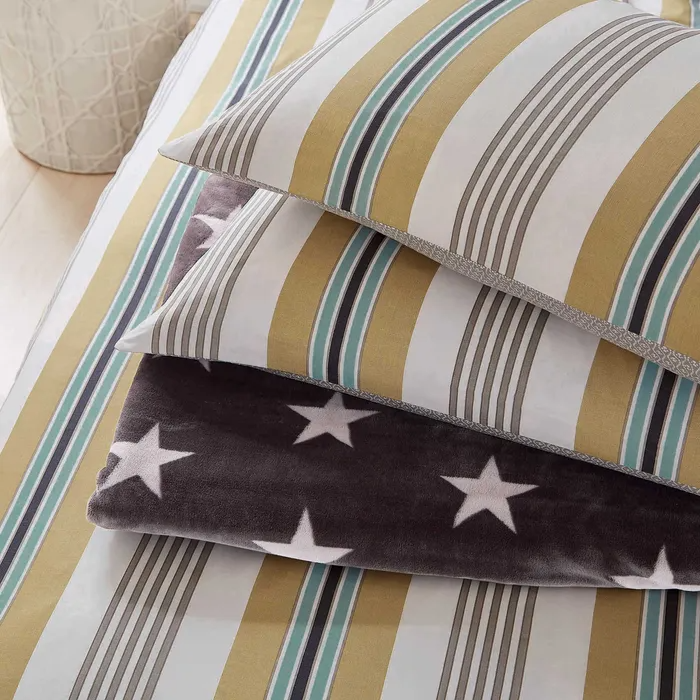 HELENA SPRINGFIELD HUNTINGTON STRIPE AMBER