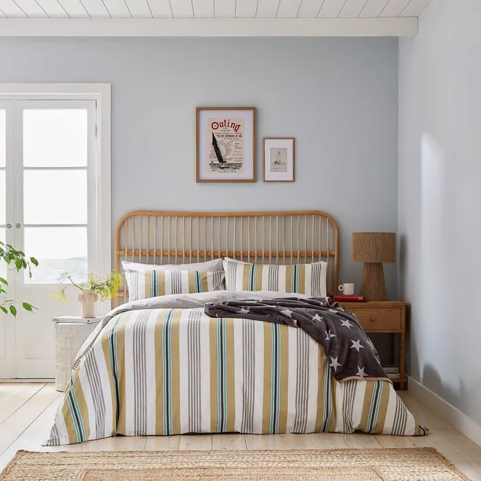 HELENA SPRINGFIELD HUNTINGTON STRIPE AMBER