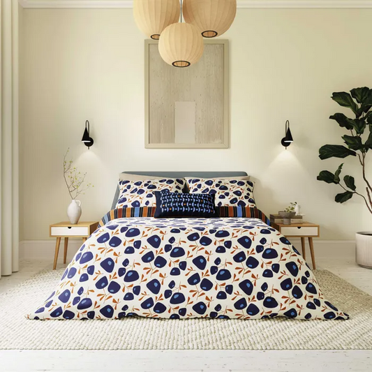 HELENA SPRINGFIELD SIMPLY SCANDI JAX PERIWINKLE BLUES DUVET SET