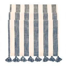 WIDE STRIPED TABLE RUNNER