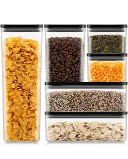 BODUM SET OF 6 STORAGE JARS