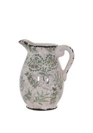 FERNE COTTAGE GRREN LEAF JUG/VASE