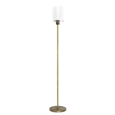 LIGHT & LIVING VANCOUVER ANT BRONZE FLOOR LAMP