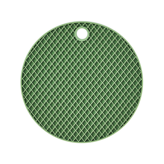 KC BLUE ROUND TRIVET 20CM