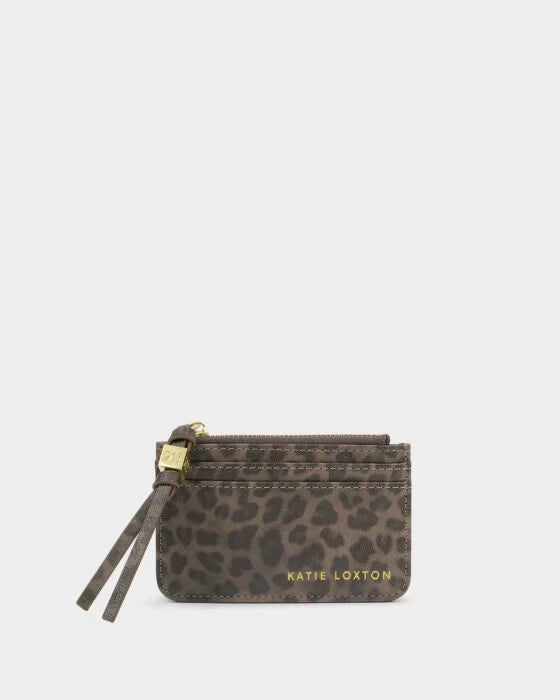 GIFT BOXED COIN & CARDHOLDER LEOPARD