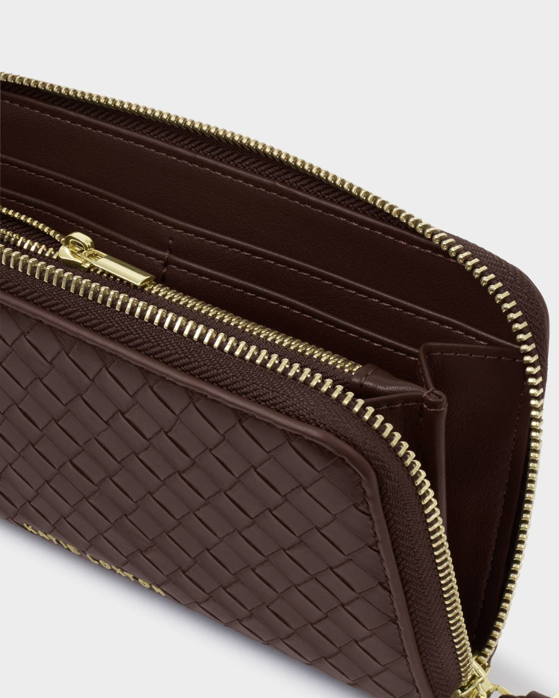 NOVA LARGE PURSE CHOCOLATE
