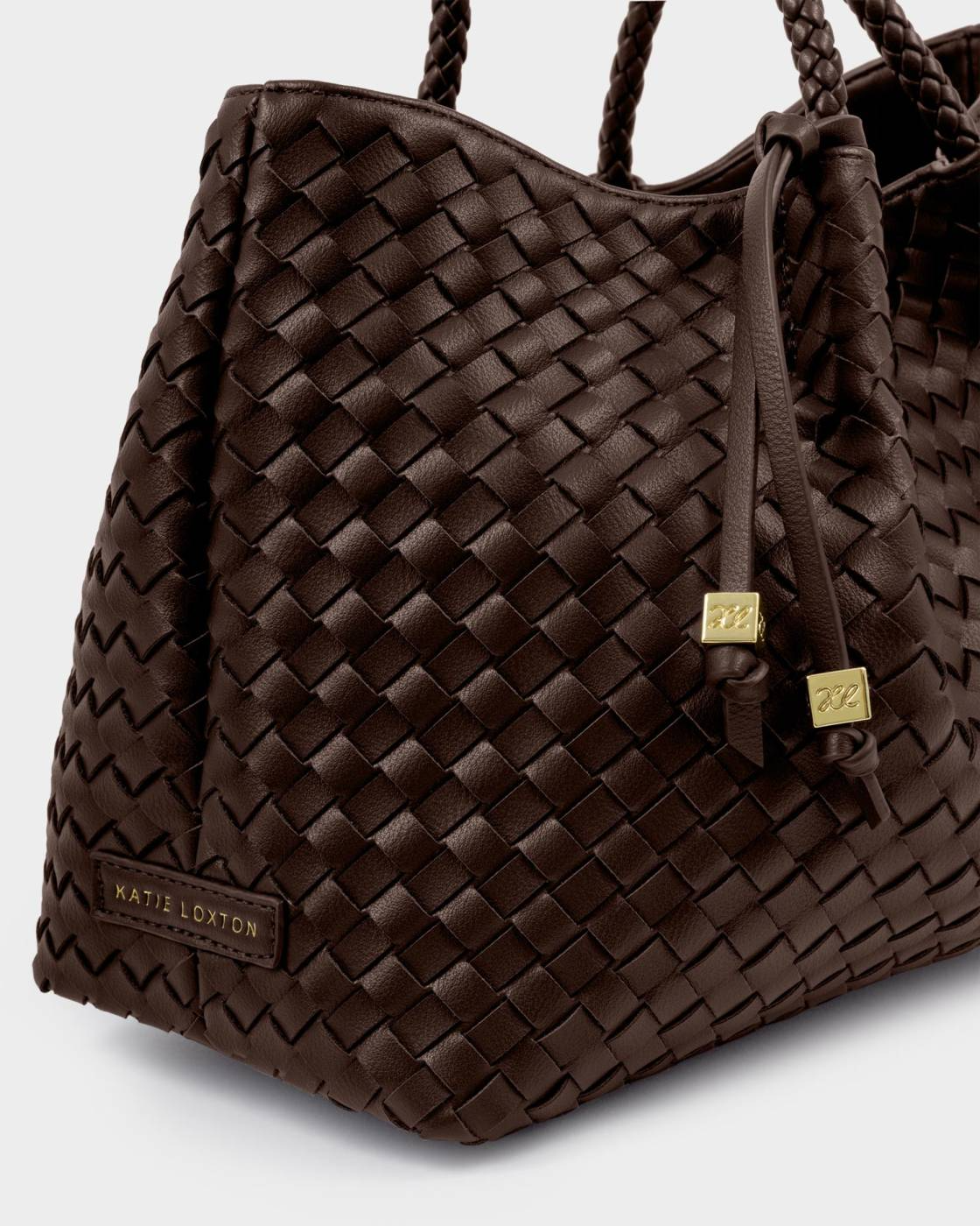 NOVA SMALL SHOULDER TOTE CHOCOLATE