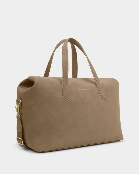 MILAN CABIN BAG TAUPE SUEDETTE