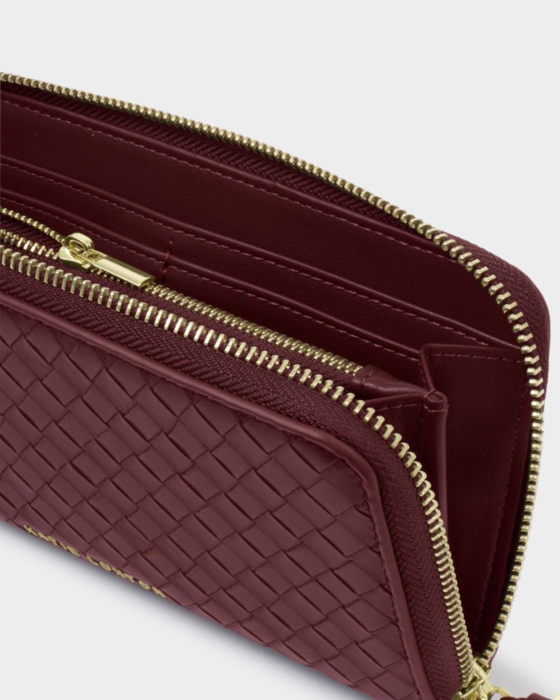 NOVA LARGE PURSE CHERRY
