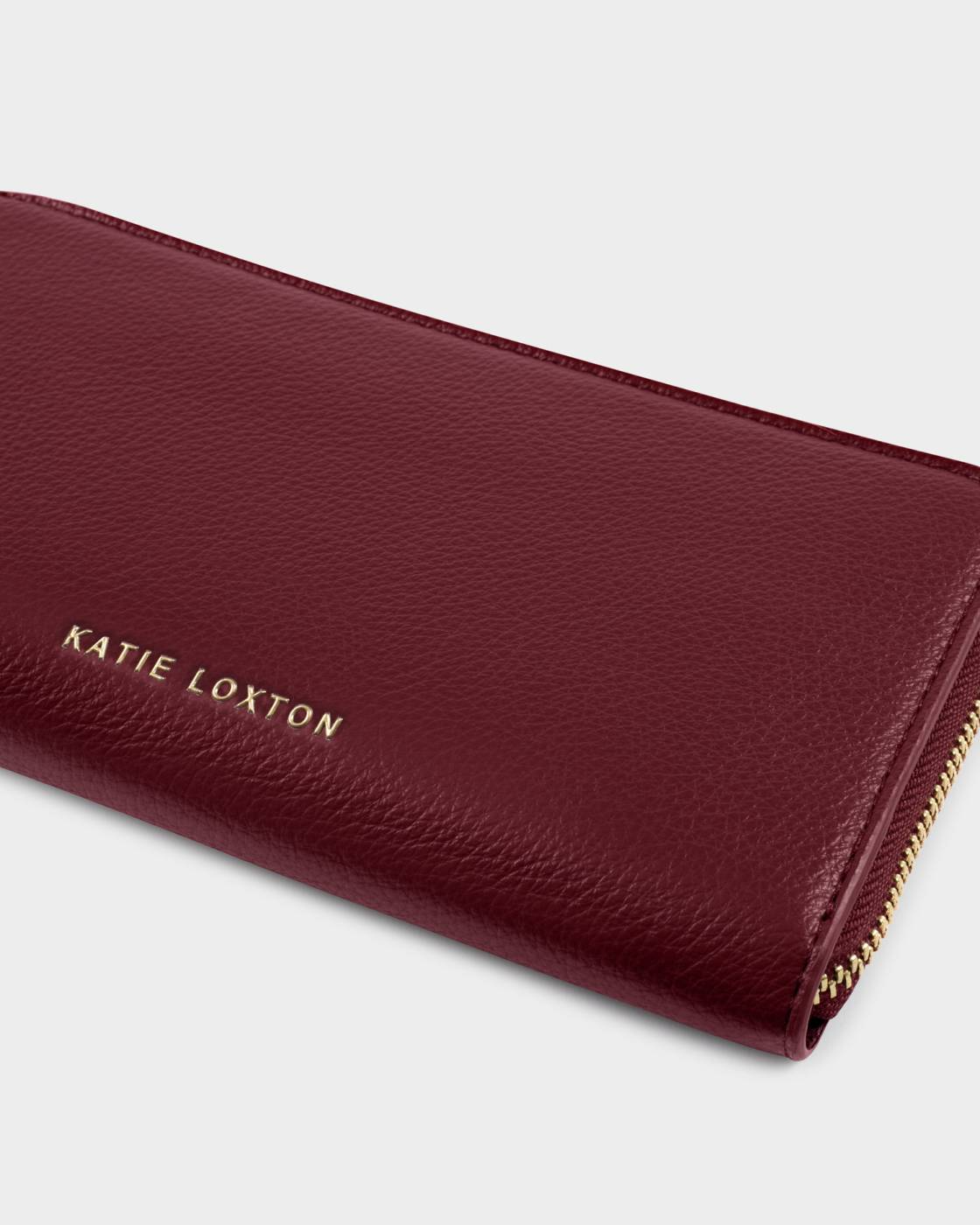 KATIE LOXTON LARGE PURSE CHERRY