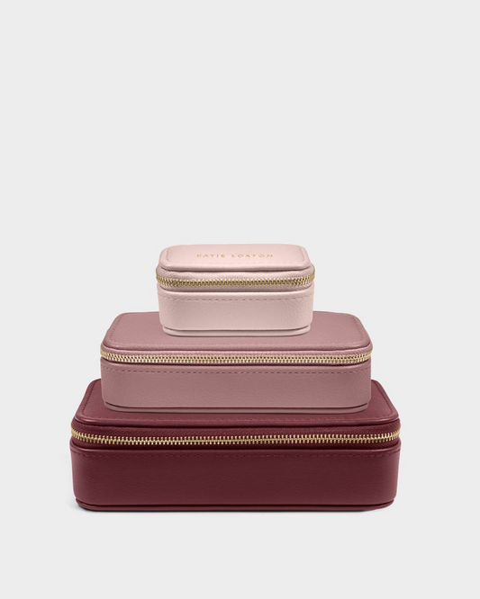 KATIE LOXTON CLASSIC JEWELLERY  BOX CHERRY