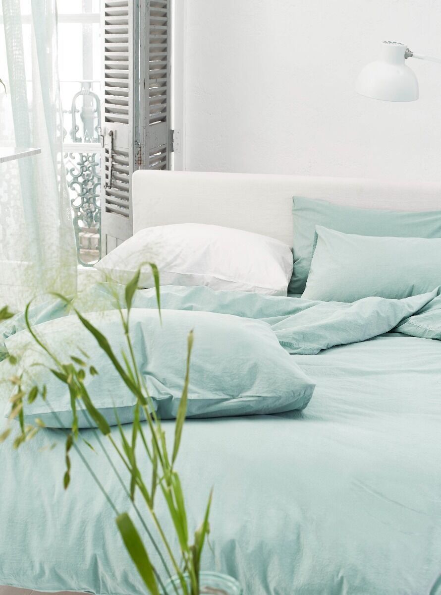 LOWESWATER BEDDING SET-PORCELAIN GREEN