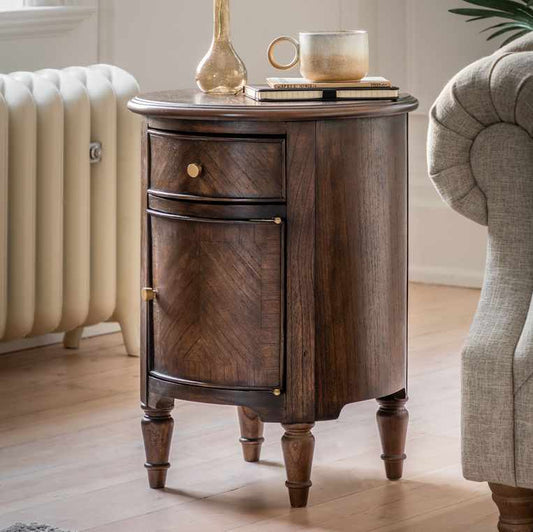 MADISON DRUM SIDE TABLE