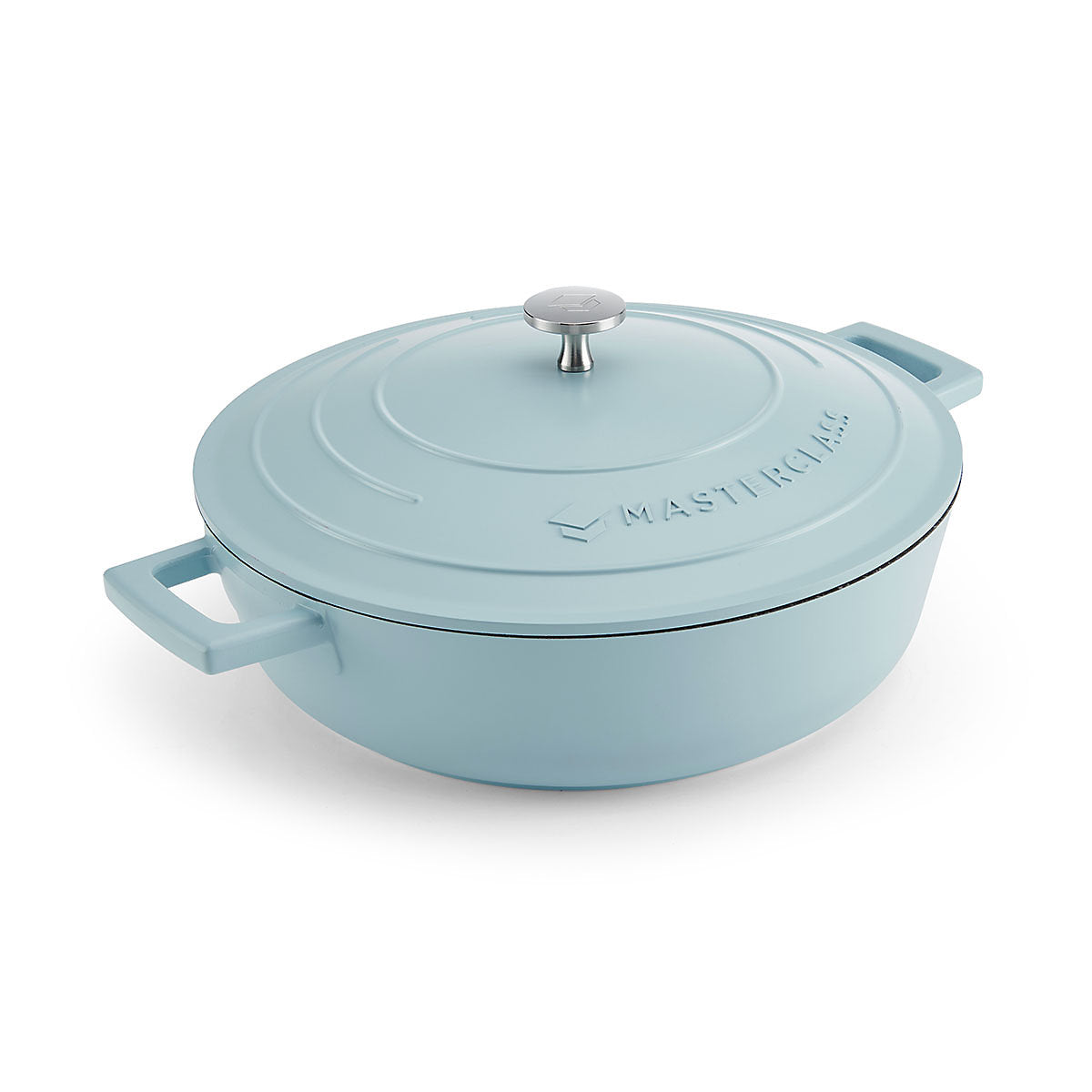 MC SHALLOW CASSEROLE DISH 4L PASTEL BLUE