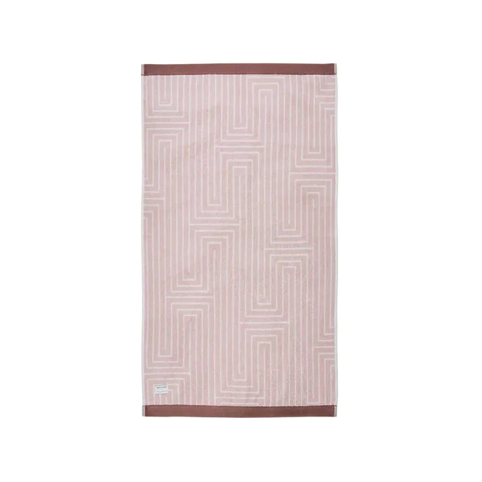 ABIGAIL AHERN X MURMUR PIA TOWEL-DUSKY ROSE