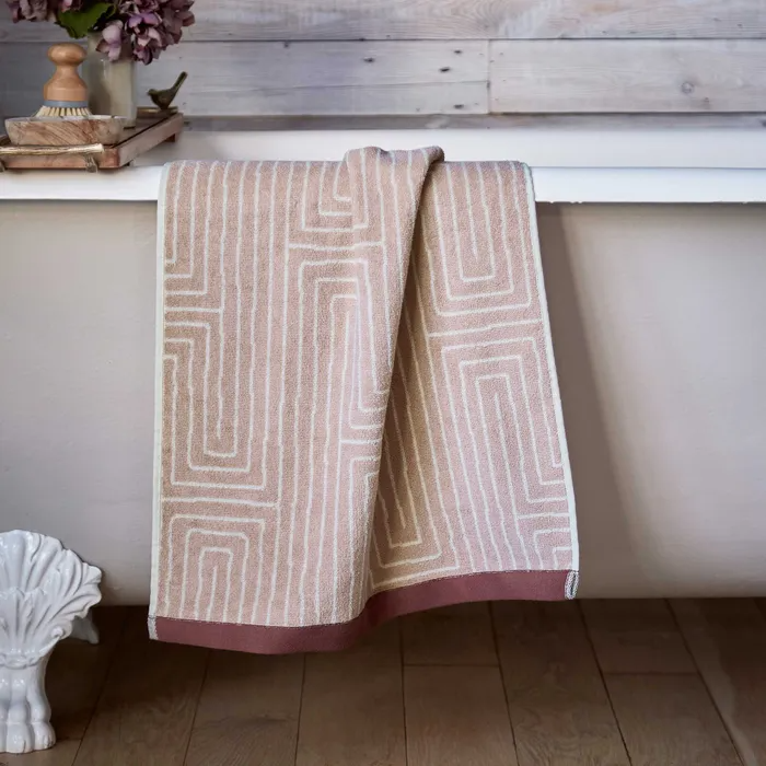 ABIGAIL AHERN X MURMUR PIA TOWEL-DUSKY ROSE