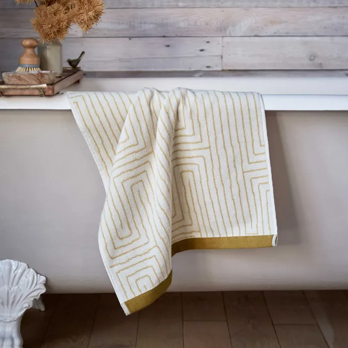 ABIGAIL AHERN X MURMUR PIA TOWEL-WARM OCHRE