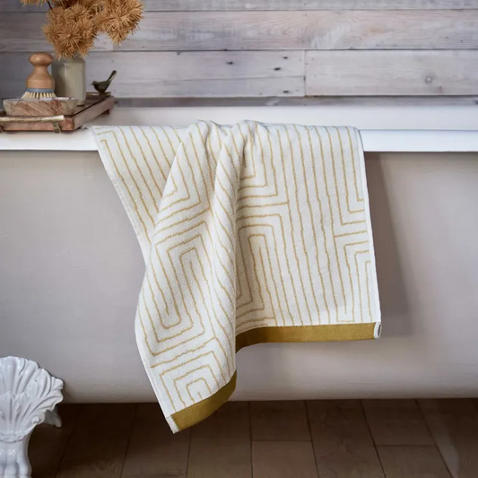 ABIGAIL AHERN X MURMUR PIA TOWEL-WARM OCHRE