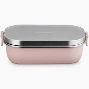 LE CREUSET ON THE GO LUNCH BOX 900ML SHELL PINK