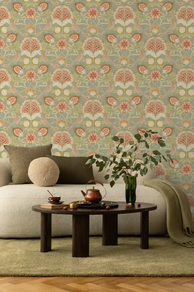PERSIAN GARDEN SAGE WALLPAPER
