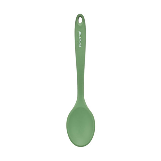 KC BLUE COOKING SPOON 27CM GREEN