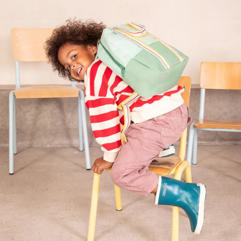 APPLE GREEN BACKPACK
