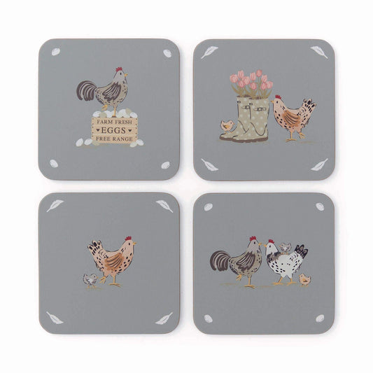 COOKSMART HEN HOUSE LANE COASTER