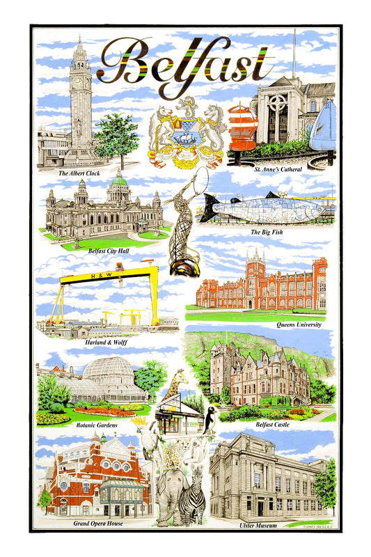 BELFAST COTTON TEA TOWEL